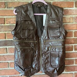 Jurassic 3 Owen Grady Vest Brown Medium